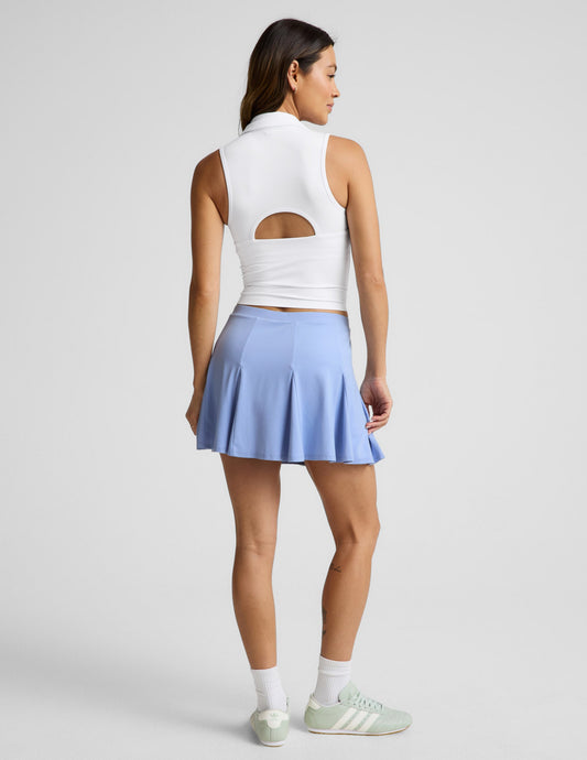 Flounce This Way Skirt | Pastel Periwinkle