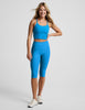 Spacedye Slim Racerback Cropped Tank | Malibu Lagoon Heather