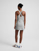 Spacedye Starting Line Dress | Silver Mist