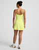 Midweight Spacedye Forever Dress | Electric Lime Heather