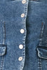 Washed Denim Vest | Denim