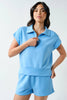 Laguna Half-Zip Ace Set | Denim Drift