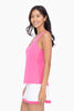 V-Neck Active Tank Top | Hot Pink