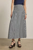 Gingham Check Midi Skirt - GINGHAM