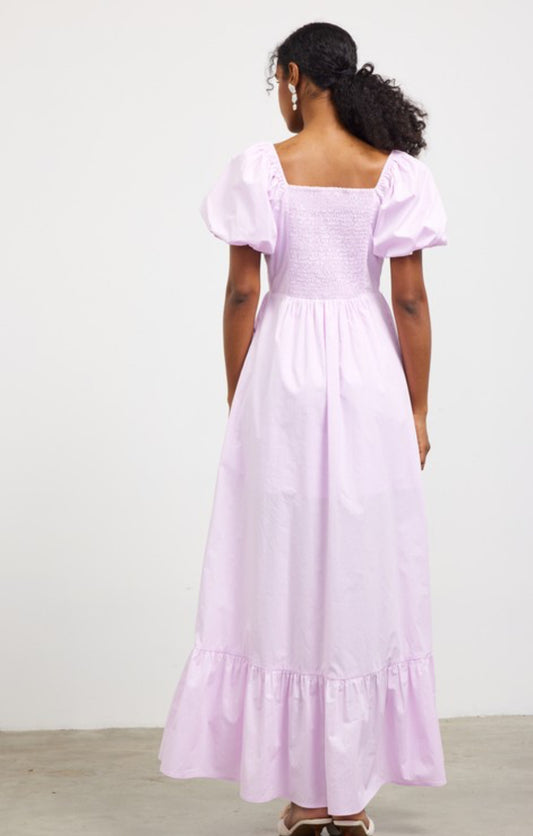 Poplin Maxi Dress | Sweet Lavender
