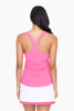 V-Neck Active Tank Top | Hot Pink