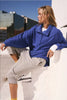 Free_People_Movement_Warm_Down_Pullover_Electric_Blue_Cobalt_Front_View