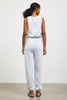 Sleeveless Jumpsuit | Blue Fog