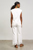 Sleeveless Graphic Shirt With Embroidery