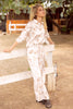 Horse Print Satin Pants