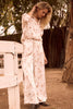 Horse Print Satin Pants