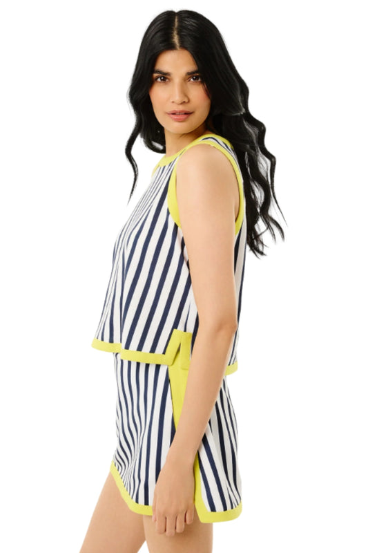 Sleeveless Lennon Top