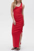 Full-length view of the elegant Marine Maxi Dress, tailored for a custom fit by Michael Stars