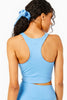 Longer line fit, racerback, and scoop neck on Arch Bra
