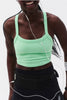 All Clear Solid Cami in Bright Jade