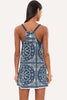 Hot Shot Mini Dress | Bandana Navy Combo