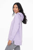 Versatile Lilac pullover hoodie by Mono B, perfect for pairing with leggings or jeans.