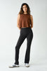 Pima Cotton Relaxed Side-Knot Tank | Cocoa