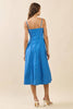 Striped Midi Dress | Blue