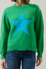Tavi Star Pull Over Sweater | Kelly Green