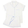 Periwinkle Short Sleeve Shorty Pajamas