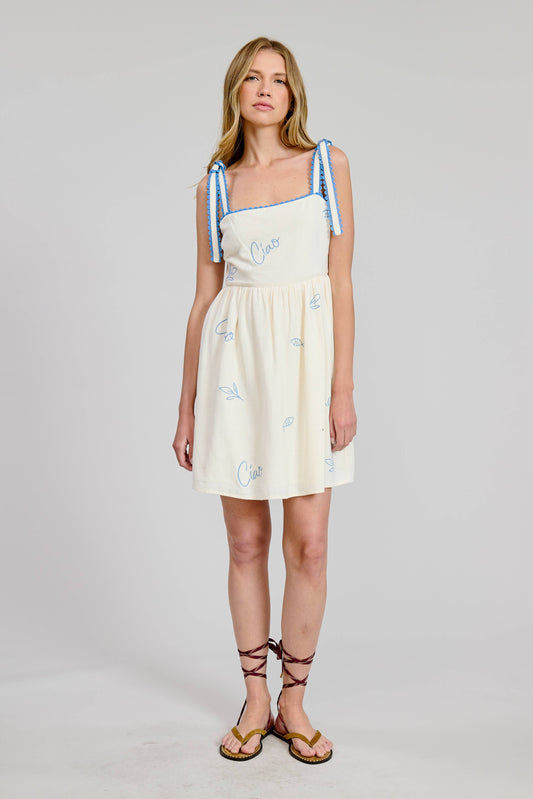 Ciao Mini Embrodiery Dress