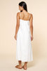 Pleated Spaghetti Straps Maxi Dress | Navy