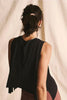 Tempo Tank in Black by Free People Movement - Sleeveless Silhouette