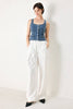 Washed Denim Vest | Denim