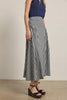 Gingham Check Midi Skirt - GINGHAM