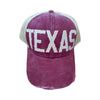 Texas Trucker Hat | Maroon