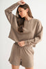 Luxe Sand Wash Rib Sweater | Taupe