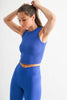 FlexForm Seamless Muscle Tank | Deep Indigo