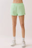 High waisted Sweat Shorts | Lime