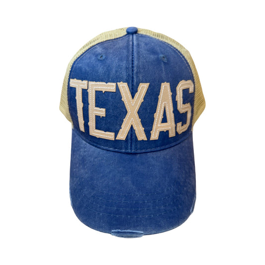 Texas Trucker Hats | Royal Blue