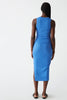 Wren Ruched Midi Tank Dress | Saltwater Blue