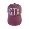 GTX Trucker Hat | faded maroon