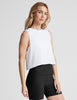 Featherweight Minimal Cropped Tank | Cloud White