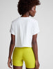 Featherweight Supreme Cropped Tee | Cloud White