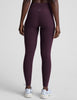 Spacedye Caught In The Midi High Waisted Legging | Eggplant Purple Heather
