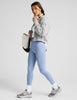Spacedye Caught In The Midi High Waisted Legging | Pastel Periwinkle Heather