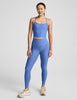 Spacedye Caught In The Midi High Waisted Legging | Wild Blue Flower