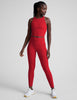 Spacedye Out Of Pocket High Waisted Full Length Legging | Holly Red Heather