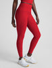 Spacedye Out Of Pocket High Waisted Full Length Legging | Holly Red Heather