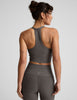 Spacedye On The Up Cropped Tank | True Gray Heather