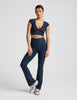 Spacedye Get It Twisted Cropped Tee | Nocturnal Navy