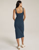 Spacedye Icon Midi Dress | Nocturnal Navy