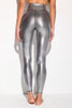 High Gloss Lotus Legging | Chrome