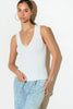 Lightweight Sweater Top | White