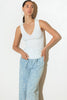 Lightweight Sweater Top | White